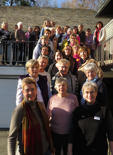 Teilnehmerinnen des Goslar-Seminars 2023 "Flucht und Ankommen"